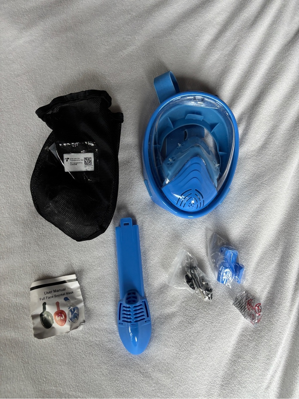 Ezire - Kids Snorkel Set - Used Once